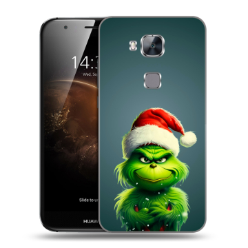 Пластиковый чехол на Huawei G8 с принтом Новый год Пластиковый чехол на Huawei G8 с принтом Новый год