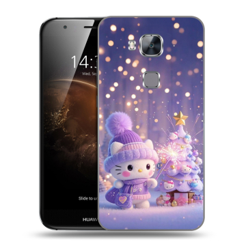 Пластиковый чехол на Huawei G8 с принтом Новый год Пластиковый чехол на Huawei G8 с принтом Новый год