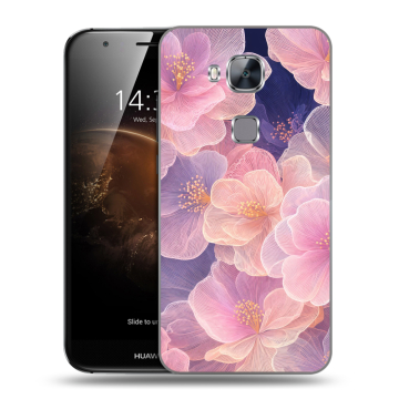 Пластиковый чехол на Huawei G8 с принтом женский Пластиковый чехол на Huawei G8 с принтом женский
