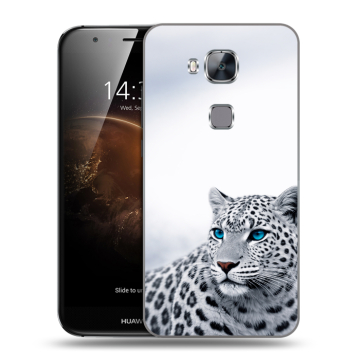 Пластиковый чехол на Huawei G8 с принтом женский
