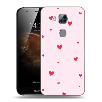Пластиковый чехол на Huawei G8 с принтом для девочек