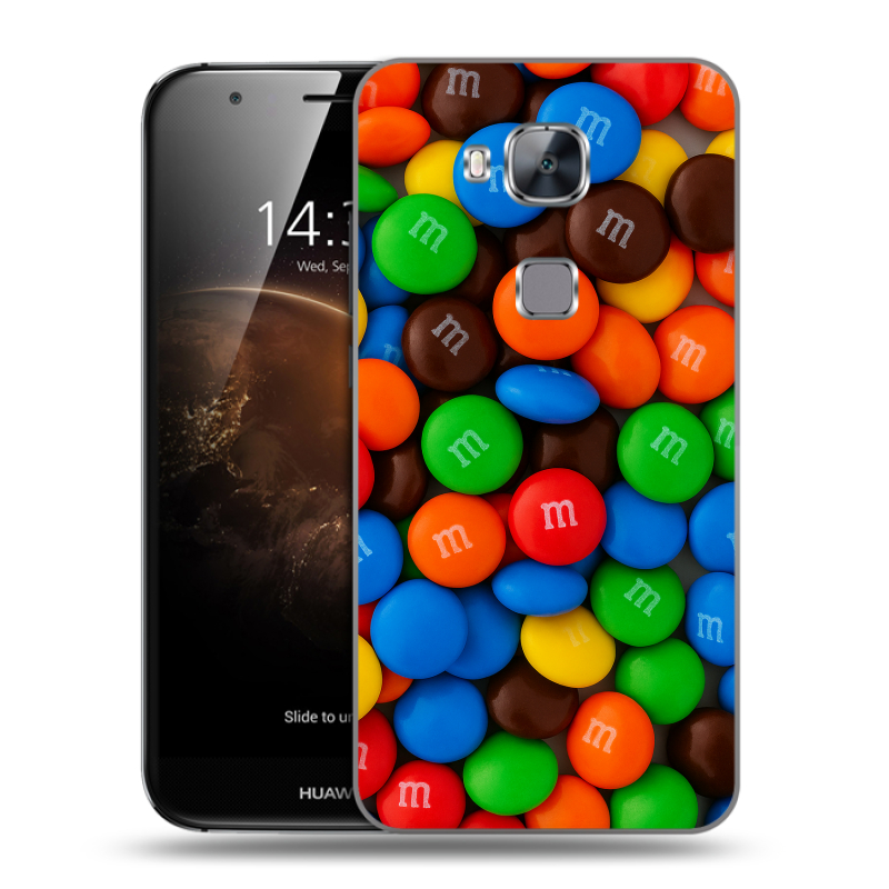 Пластиковый чехол на Huawei G8 с принтом Конфеты Пластиковый чехол на Huawei G8 с принтом Конфеты