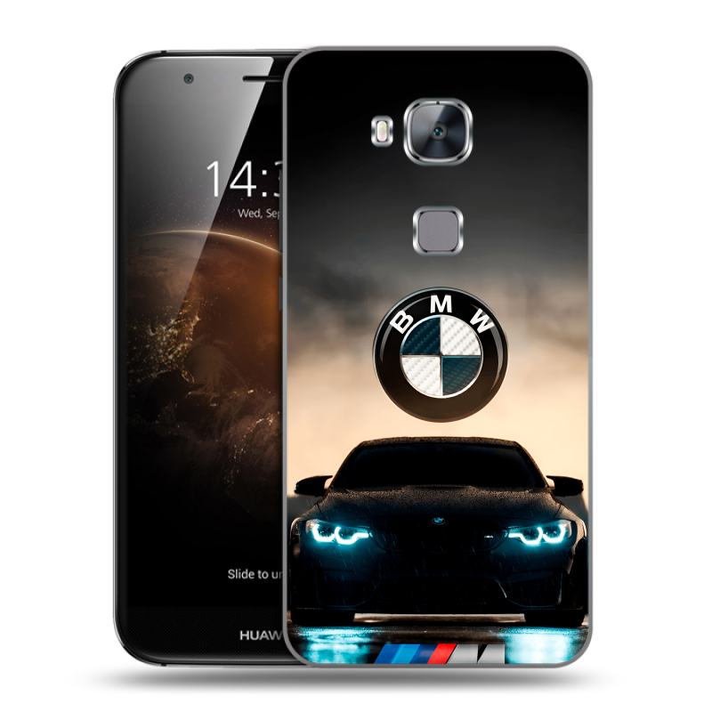 Пластиковый чехол на Huawei G8 с принтом БМВ BMW Пластиковый чехол на Huawei G8 с принтом БМВ BMW