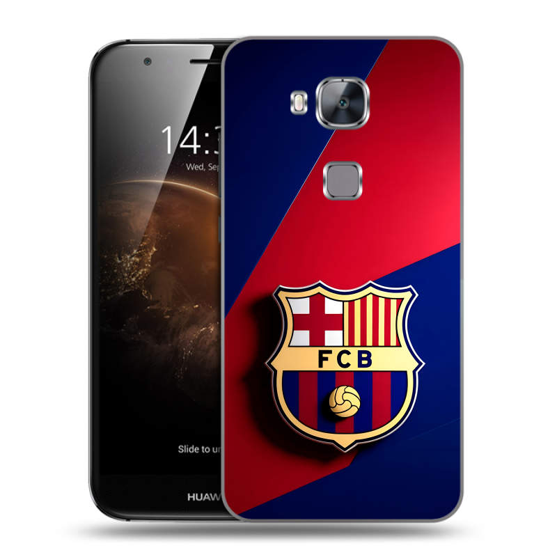Пластиковый чехол на Huawei G8 с принтом Барселона Barcelona Пластиковый чехол на Huawei G8 с принтом Барселона Barcelona