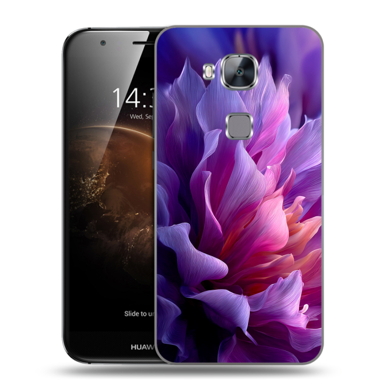 Пластиковый чехол на Huawei G8 с принтом женский цветы Пластиковый чехол на Huawei G8 с принтом женский цветы