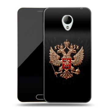 Пластиковый чехол на Meizu M2 Mini с принтом Герб России Пластиковый чехол на Meizu M2 Mini с принтом Герб России