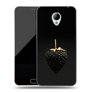 Пластиковый чехол на Meizu M2 Mini с принтом Черная клубника Пластиковый чехол на Meizu M2 Mini с принтом Черная клубника