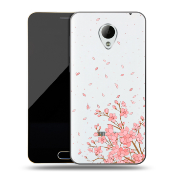 Пластиковый чехол на Meizu M2 Mini с принтом Ветка сакуры