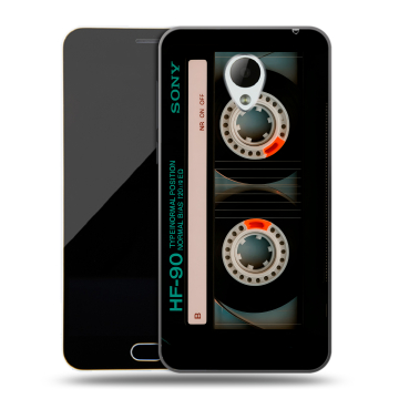 Пластиковый чехол на Meizu M2 Mini с принтом Кассета
