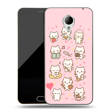 Пластиковый чехол на Meizu M2 Mini с принтом Hello Kitty Хелоу Кити
