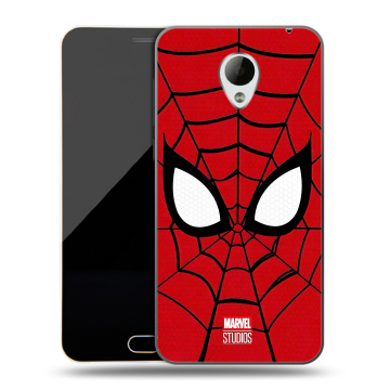 Пластиковый чехол на Meizu M2 Mini с принтом человек паук spiderman
