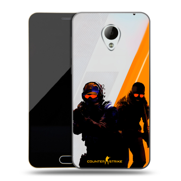Пластиковый чехол на Meizu M2 Mini с принтом Контер страйк Counter strike