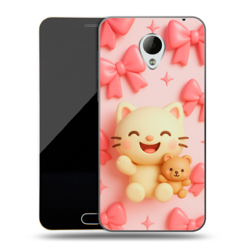 Пластиковый чехол на Meizu M2 Mini с принтом для девочек