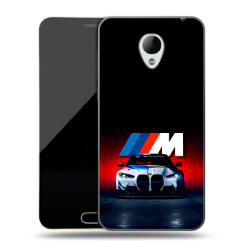 Пластиковый чехол на Meizu M2 Mini с принтом БМВ BMW