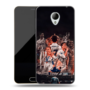Пластиковый чехол на Meizu M2 Mini с принтом Реал Роналдо Real Ronaldo