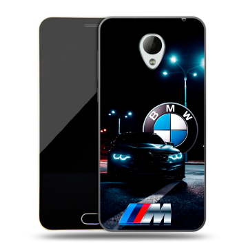 Пластиковый чехол на Meizu M2 Mini с принтом БМВ BMW