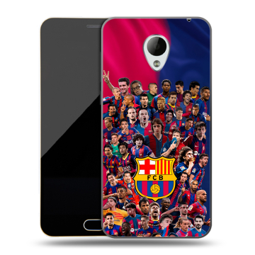 Пластиковый чехол на Meizu M2 Mini с принтом Барселона Barcelona