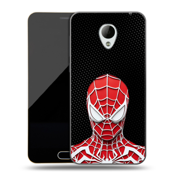Пластиковый чехол на Meizu M2 Mini с принтом человек паук spiderman
