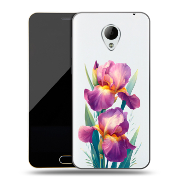 Пластиковый чехол на Meizu M2 Mini с принтом Цветы орхидеи