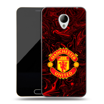 Пластиковый чехол на Meizu M2 Mini с принтом Manchester United