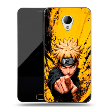 Пластиковый чехол на Meizu M2 Mini с принтом Naruto Наруто