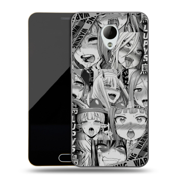 Пластиковый чехол на Meizu M2 Mini с принтом Ahegao Ахегао Аниме