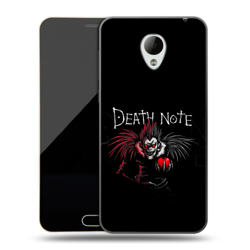 Пластиковый чехол на Meizu M2 Mini с принтом Death note Тетрадь смерти