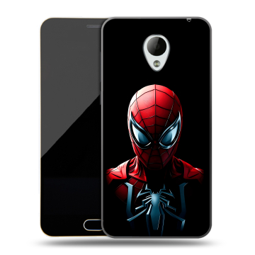 Пластиковый чехол на Meizu M2 Mini с принтом Spiderman Человек паук