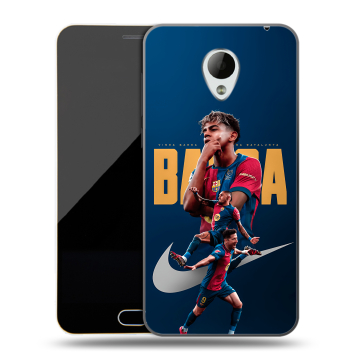 Пластиковый чехол на Meizu M2 Mini с принтом Барселона Barca Yamal 