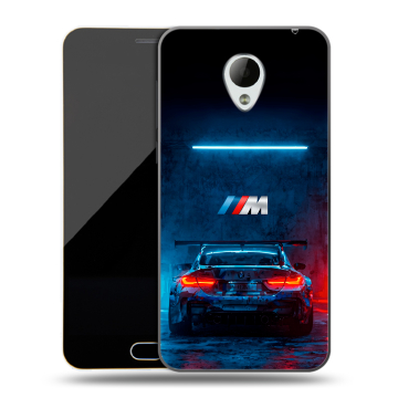 Пластиковый чехол на Meizu M2 Mini с принтом BMW БМВ