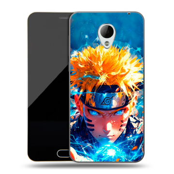 Пластиковый чехол на Meizu M2 Mini с принтом Аниме Наруто Naruto