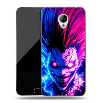 Пластиковый чехол на Meizu M2 Mini с принтом Death note Тетрадь смерти