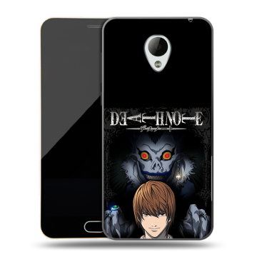 Пластиковый чехол на Meizu M2 Mini с принтом Death note Тетрадь смерти