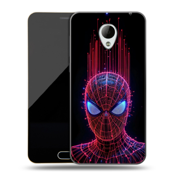 Пластиковый чехол на Meizu M2 Mini с принтом Spiderman Человек паук
