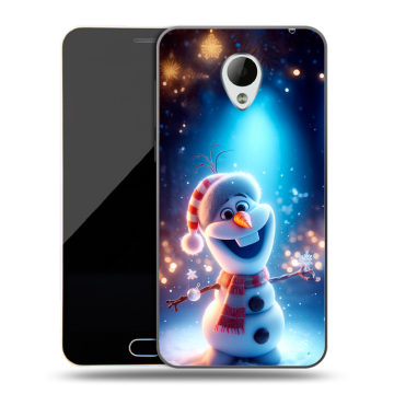 Пластиковый чехол на Meizu M2 Mini с принтом Новый год