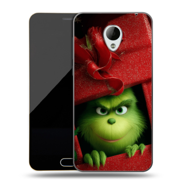 Пластиковый чехол на Meizu M2 Mini с принтом Новый год