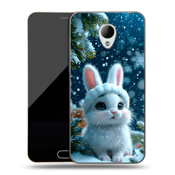 Пластиковый чехол на Meizu M2 Mini с принтом Новый год