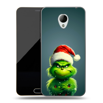Пластиковый чехол на Meizu M2 Mini с принтом Новый год