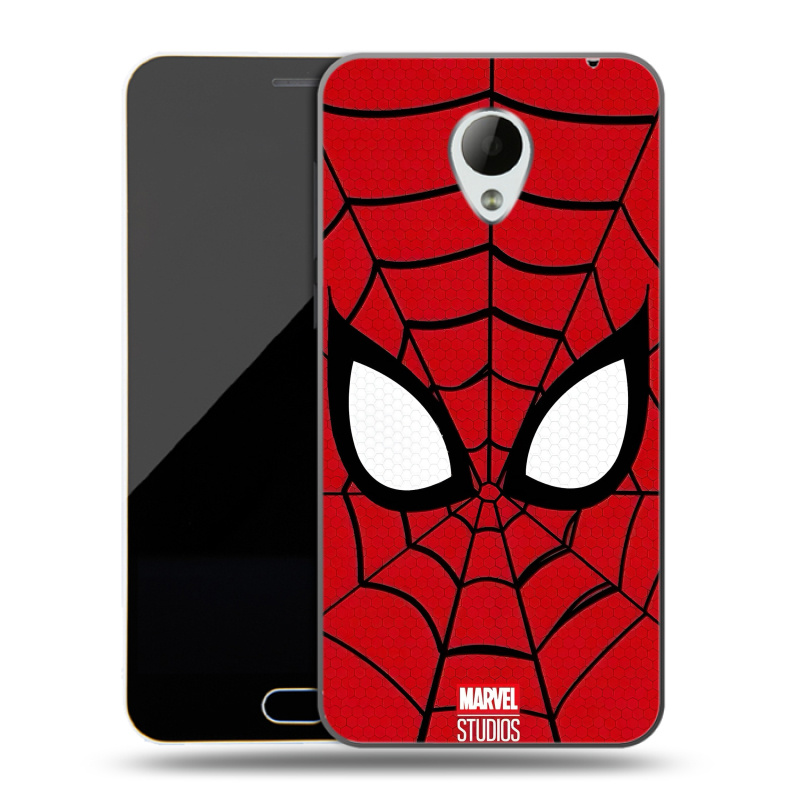 Пластиковый чехол на Meizu M2 Mini с принтом человек паук spiderman Пластиковый чехол на Meizu M2 Mini с принтом человек паук spiderman