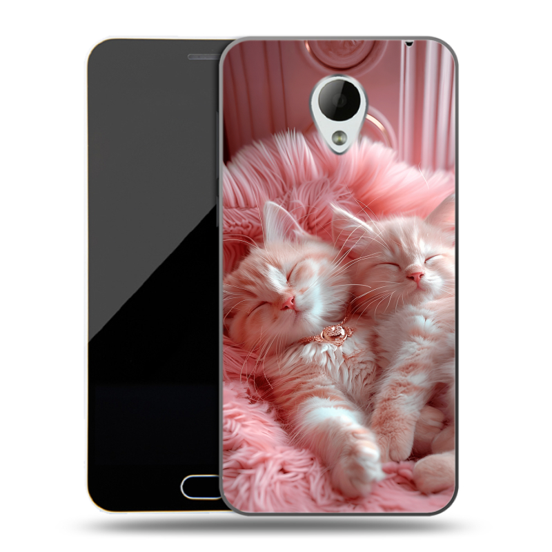 Пластиковый чехол на Meizu M2 Mini с принтом котята котики Пластиковый чехол на Meizu M2 Mini с принтом котята котики
