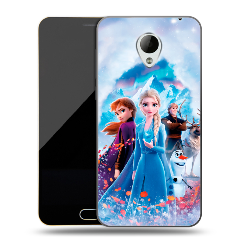 Пластиковый чехол на Meizu M2 Mini с принтом Холодное сердце Frozen Пластиковый чехол на Meizu M2 Mini с принтом Холодное сердце Frozen