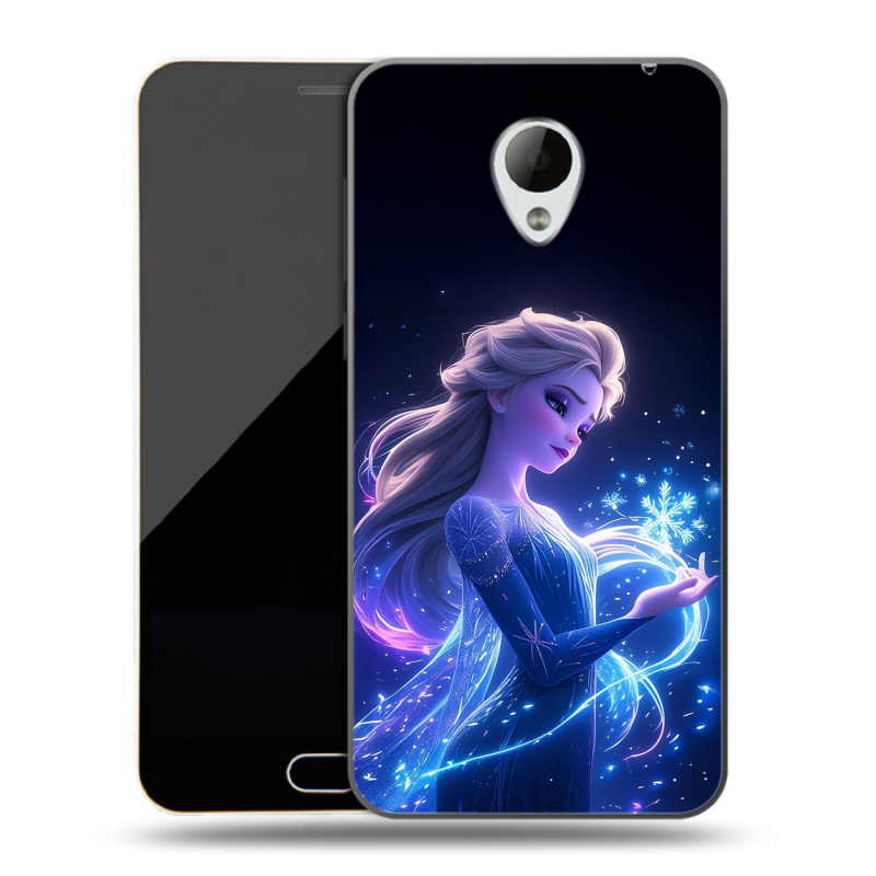 Пластиковый чехол на Meizu M2 Mini с принтом Холодное сердце Frozen Пластиковый чехол на Meizu M2 Mini с принтом Холодное сердце Frozen