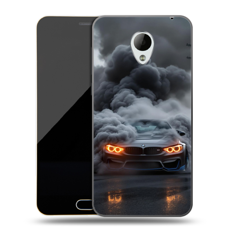 Пластиковый чехол на Meizu M2 Mini с принтом BMW БМВ Пластиковый чехол на Meizu M2 Mini с принтом BMW БМВ