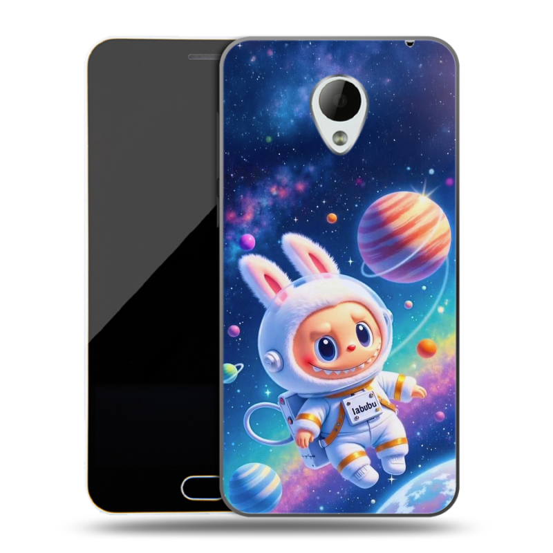 Пластиковый чехол на Meizu M2 Mini с принтом Labubu Лабубу Пластиковый чехол на Meizu M2 Mini с принтом Labubu Лабубу