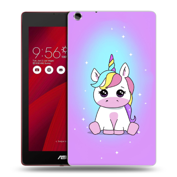 Силиконовый чехол на планшета ASUS ZenPad C 7.0 с принтом Единорог Силиконовый чехол на планшета ASUS ZenPad C 7.0 с принтом Единорог