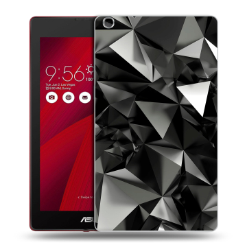Силиконовый чехол на планшета ASUS ZenPad C 7.0 с принтом Черные кристаллы Силиконовый чехол на планшета ASUS ZenPad C 7.0 с принтом Черные кристаллы