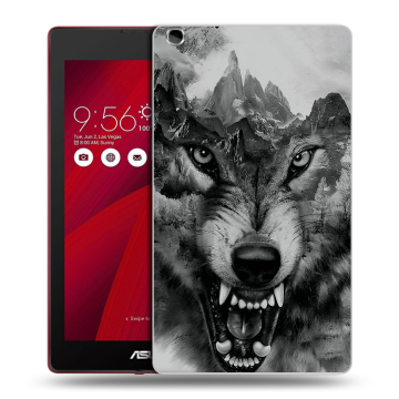 Силиконовый чехол на планшета ASUS ZenPad C 7.0 с принтом Волк Силиконовый чехол на планшета ASUS ZenPad C 7.0 с принтом Волк