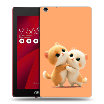 Силиконовый чехол на планшета ASUS ZenPad C 7.0 с принтом Милые котики Силиконовый чехол на планшета ASUS ZenPad C 7.0 с принтом Милые котики