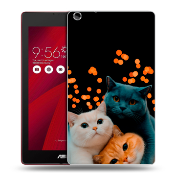 Силиконовый чехол на планшета ASUS ZenPad C 7.0 с принтом Кошки Силиконовый чехол на планшета ASUS ZenPad C 7.0 с принтом Кошки