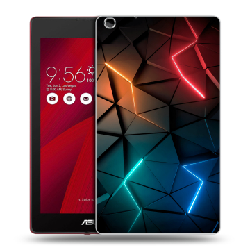 Силиконовый чехол на планшета ASUS ZenPad C 7.0 с принтом Абстракция неон Силиконовый чехол на планшета ASUS ZenPad C 7.0 с принтом Абстракция неон